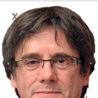 Imatge de la careta de Carles Puigdemont