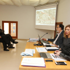 Imagen de la reunión celebrada el martes por la tarde en la Casa Canals de Tarragona.