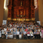 Prop de 150 mecenes van rebre els diplomes d'apadrinament de l'orgue de Valls.