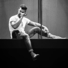Imagen de Ricky Martin durante los ensayos en la TAP.