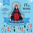 Imatge del cartell de la tercera edició de la Fira Santa Rita.