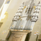Imatge del disseny de l'orgue, que incorporarà la iconografia dels castelleres.