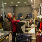 El Aeropuerto de Reus activó dos mostradores de facturación para atender a los pasajeros de la operativa.