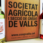 Els dos nous vins de la cooperativa de Valls.