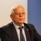 Pla tancat del ministre espanyol d'Afers Estrangers, Josep Borrell.