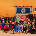 Els alumnes de P5, 1r i 2n de l'Escola Joan Ardèvol visiten l'Ajuntament de Cambrils.