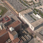 Imatge aèria de l'Hospital Joan XXIII, que canviarà per complet quan hagin acabat les obres.
