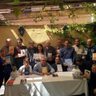 Los autores que edita Cossetània se reunieron ayer en Tarragona para presentar sus trabajos.