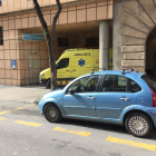 Imatge d'una ambulància a l'Hospital de Santa Tecla de Tarragona.