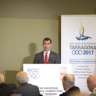 El Rey Felipe VI presidió la presentación de la mascota de los Juegos Mediterráneos el 19 de mayo del 2016.