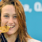 Mireia Belmonte és l'atleta abanderada de l'equip espanyol als Jocs Mediterranis.