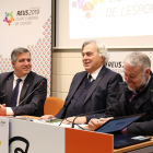 La trobada de tres membres del jurat amb els representants municipals de la candidatura ha clos, aquest dimecres.