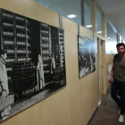 Dos fotografías históricas de la Chartreuse que forman parte de la exposición que acoge la EOI.