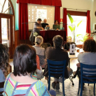 Inauguración de las «Tertulias saludables» en el café La Cantonada