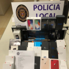 S'han robat un total de 41 mòbils amb un valor aproximat de més de 30.000 euros.