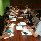 El alcalde, Pere Granados, se ha reunido con directivos de Adif para impulsar y planificar proyectos y plazos para la nueva estación.