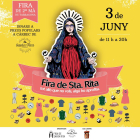 Imagen del cartel de la cuarta edición de la Fira Santa Rita en Tarragona.
