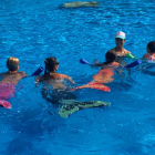 El curs s'ofereix a la piscina antigament utilitzada pels lleons marins.