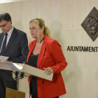 Imagen de la rueda de prensa en que se ha dado a conocer el acuerdo entre el Ayuntamiento y los restauradores para la unificación del horario de terrazas.