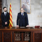 Acto de toma de posesión del presidente de la Generalitat, Quim Torra.