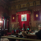 Imagen del último pleno en el Ayuntamiento de Tarragona.
