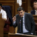 El portaveu del Partit Nacionalista Basc al Congrés dels Diputats, Aitor Esteban, intervé en el debat d'investidura de Mariano Rajoy el 31 d'agost del 2016.
