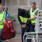 El detingut per l'explosió del taller clandestí de pirotècnia a Tui ha passat a disposició judicial.