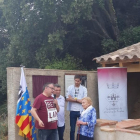 Conxita Musté, vecina de Vilanova de Prades, explicó cómo era lavar en el lavadero del pueblo.