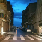 Imatge d'un carrer al barri Bonavista a les fosques.