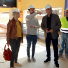 El alcalde de Altafulla, Fèlix Alonso, y la concejala de Urbanisme, Marisa Méndez-Vigo, han visitado esta mañana las obras.