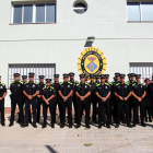 Imagen del acto de celebración del patrón de la Policía Local de Roda de Berà.