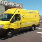 Imatge d'arxiu d'una ambulància del Servicio de Urgencias Canario (SUC).