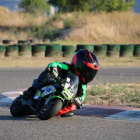 El pequeño piloto tuvo su primera moto a los cuatro años.