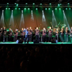 Sons de la Cossetània, durante el concierto en el festival celebrado en Viana do Castelo el pasado sábado.