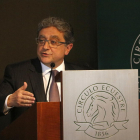 El delegat del govern espanyol a Catalunya, Enric Millo, en conferència al Círculo Ecuestre.
