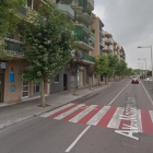 El accidente se ha producido a la altura del número 7 de la avenida Mossèn Jaume Soler.