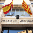 Entrada de la Audiencia provincial de Tarragona.