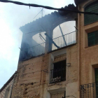 La casa on s'ha prodït l'incendi es troba al carrer de la Costa.