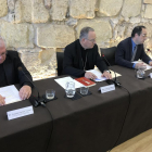 Imagen del acto celebrado hoy para anunciar al nuevo arzobispo de Tarragona.