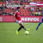 Jorge Carreón, durante el Nàstic-Llagostera