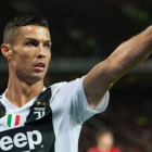 Cristiano Ronaldo, con la camiseta de la Juventus