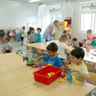 Imatge d'arxiu d'una de les aules de l'Escola de l'Arrabassada de Tarragona en l'inici del curs escolar 2018-2019.