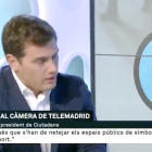 Albert Rivera, durant la seva entrevista a 'Els Matins' de TV3
