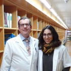 Els doctors Jordi Salas i Nerea Becerra.