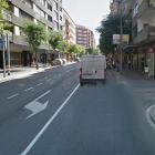El accidente se ha producido en el cruce entre las calles Ramón i Cajal y Alguer.