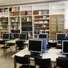Pla general dels nous ordinadors de la biblioteca de l'Institut Comte de Rius de Tarragona.