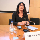 La portaveu dels presos en vaga de fam, Pilar Calvo