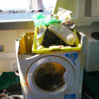 Imagen de la lavadores y otros objetos recogidos por la barca tarraconense.