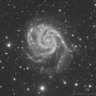 Fotografia de la Galaxia M101.