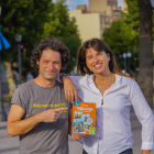 Armand i Cristina Serret, il·lustrador i autora de la Guia.